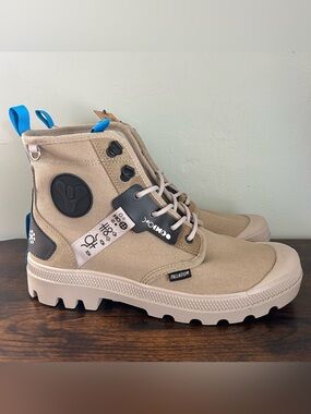 Palladium Pampa X Destiny X Witch Queen Boots Dune Size Mens 7 Womens 8.5